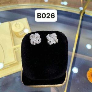 Bông Bạc Xoáy 4 Cánh - B026