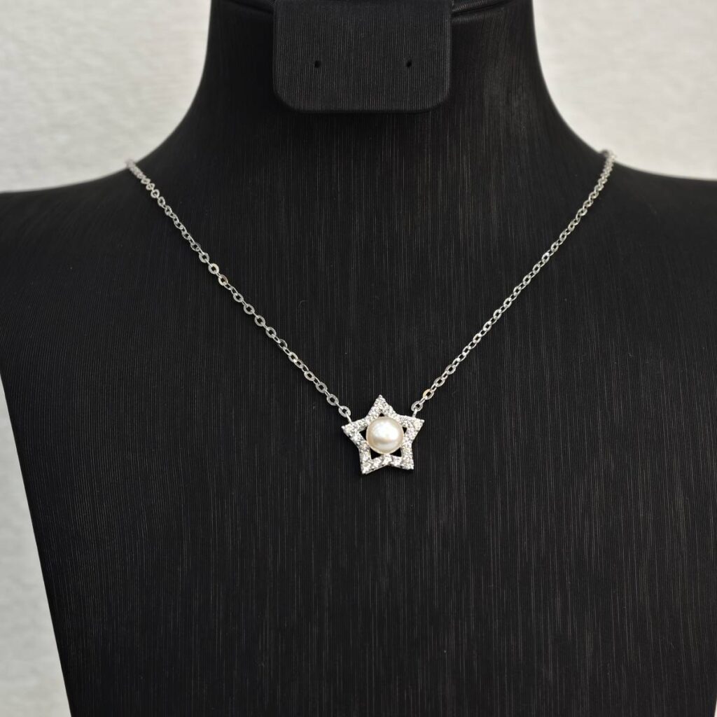 Dây chuyền bạc ngôi sao - D033