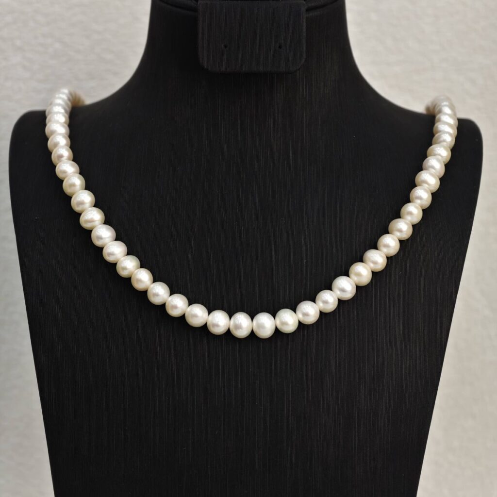Dây chuỗi ngọc trứng 6-7 li - D072