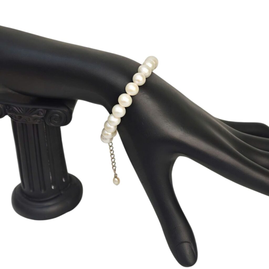 Lắc tay ngọc tròn 7 li - L045