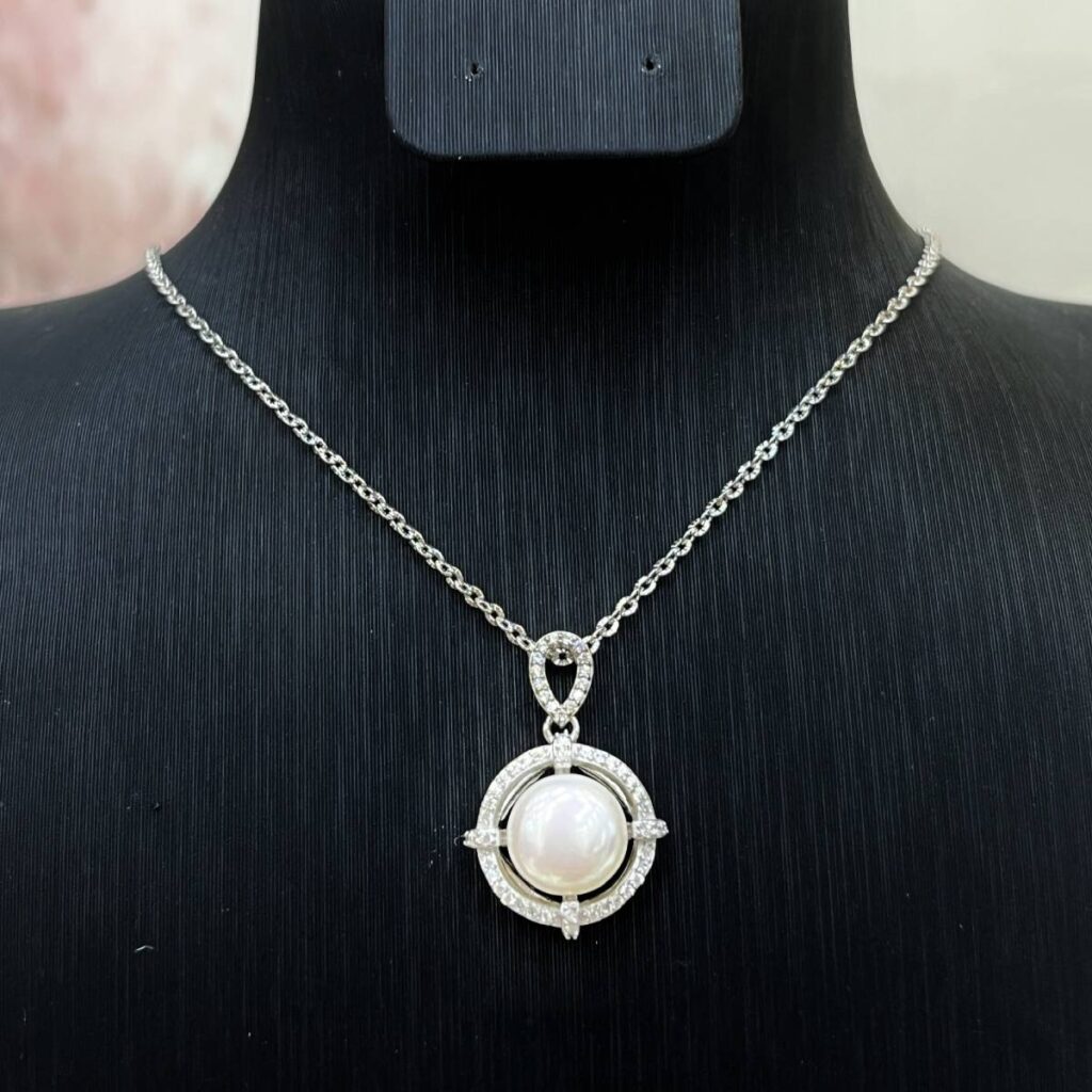Dây chuyền vòng tròn - bánh men 8,5 li - D141