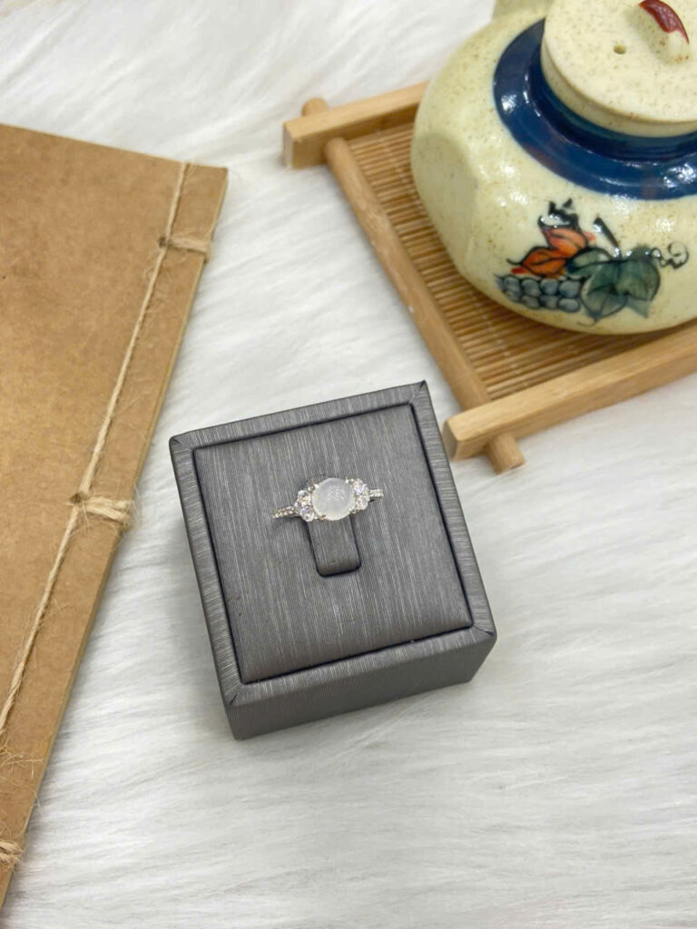 Nhẫn phỉ thúy thiết kế - NP012