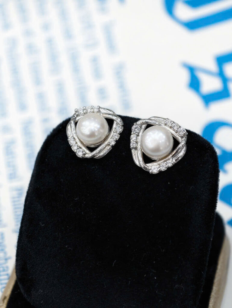 Bông tai tam giác_ bánh men 7li-BN179