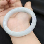 Vòng tay ngọc phỉ thuý lục tím nhạt-VP023-ni 56.57.58, chột 11