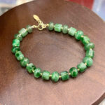 Lắc tay ngọc phỉ thuý vàng 10k-LP105