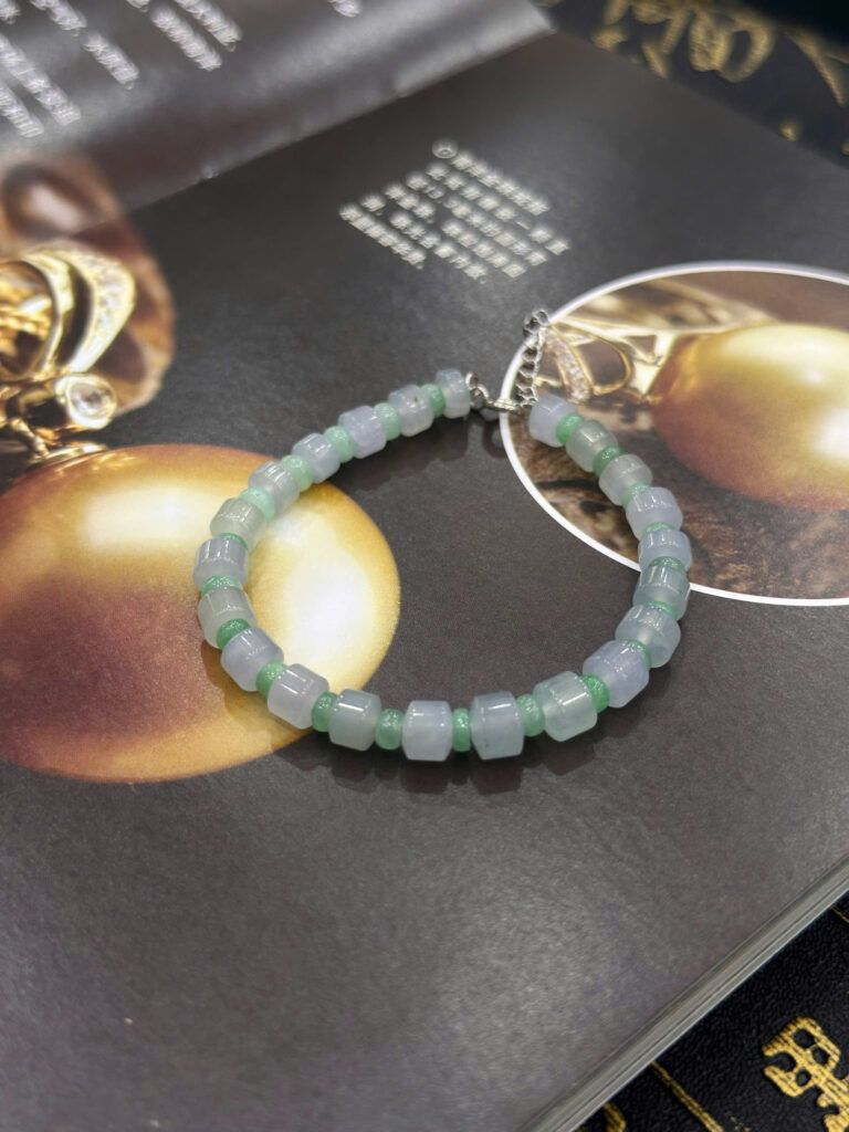 lắc tay ngọc phỉ thuý lu thống LP162