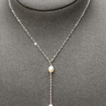 Dây chuyền bạc hạt gạo tòn ten 8 li-D221