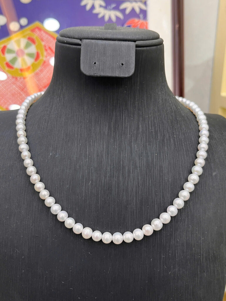 Dây chuỗi ngọc trai tròn 6-6,5mm-D210