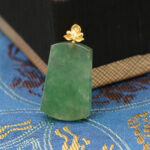 Vô sự bài vàng 18k kích thước -MP089